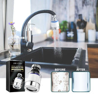 360 Degree Rotating Faucet Filter Water Purifier Faucet Filter Purifier For Kitchen, Bathroom, Sink, Removes Heavy Metals And Hard Water360 Degree Rotating Faucet Water Filter Purifie