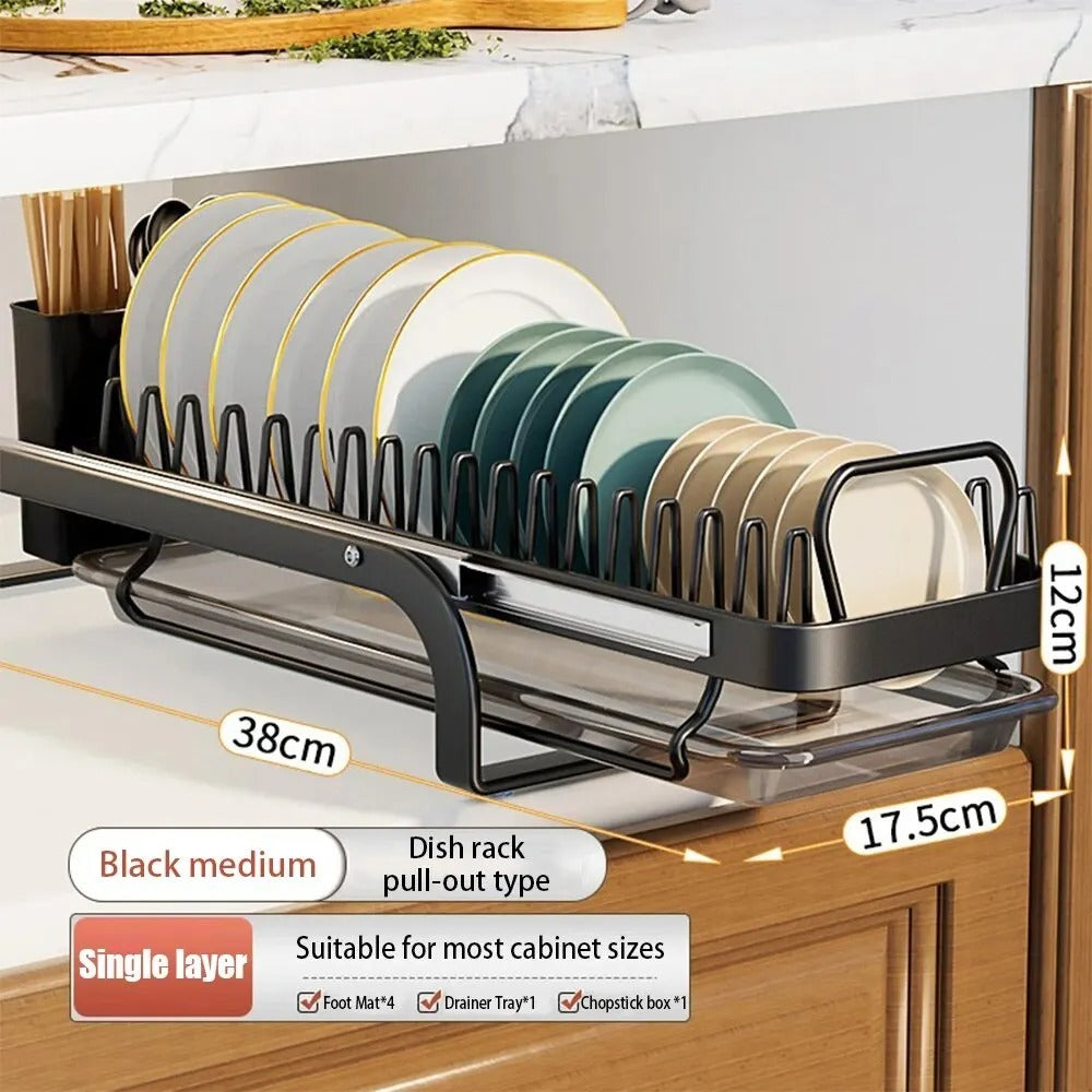 Multi-functional Kitchen Storage Rack Dish Draining Rack