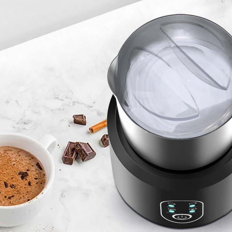 Plastic Electric Milk Heating Foam MakerElectric Milk Frother and Heater Foam Maker for Home