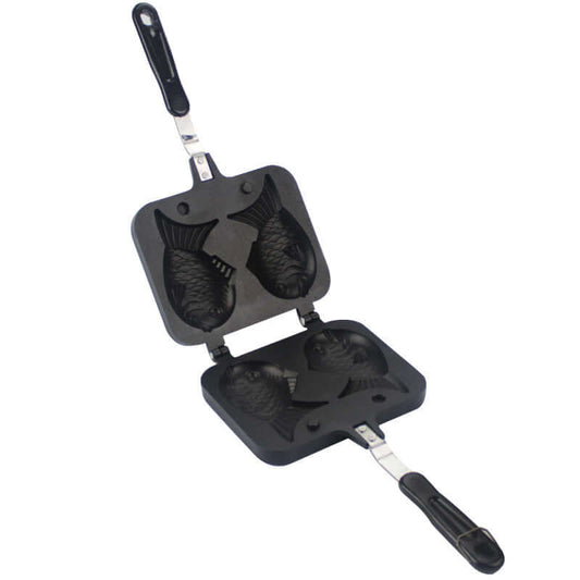 Fish-Shaped Waffle Pan MakerFish Shaped Waffle Maker Non Stick Aluminium Cake Mold