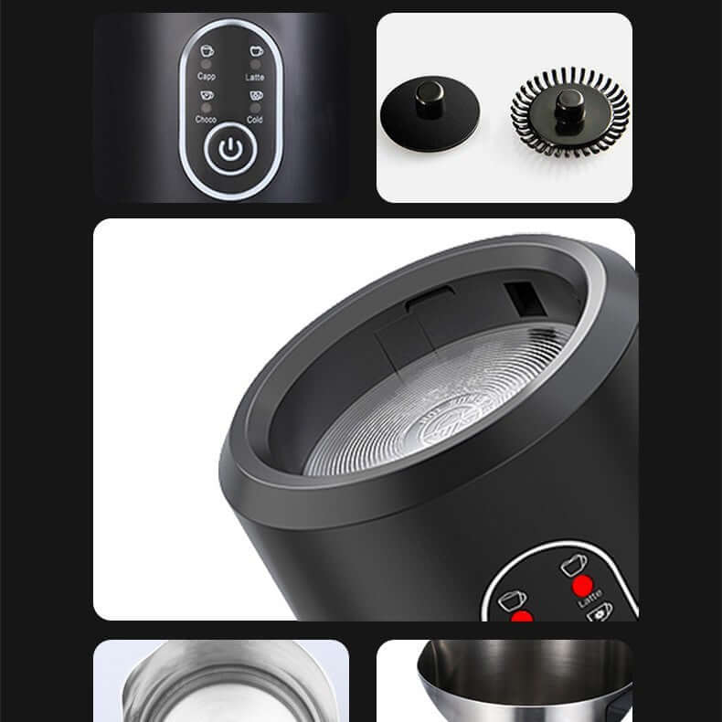 Plastic Electric Milk Heating Foam MakerElectric Milk Frother and Heater Foam Maker for Home