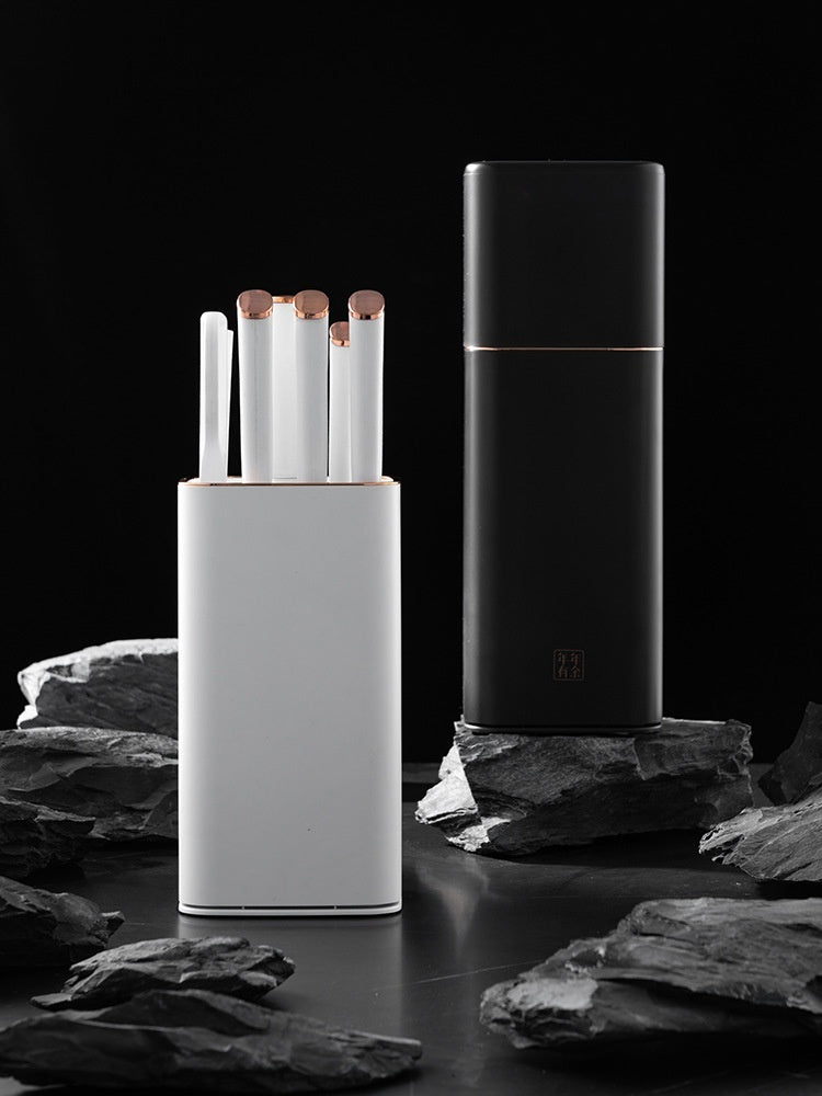 Household Knife Set Seven-piece UV Disinfection Ozone Sterilization Kitchen Knife Suit