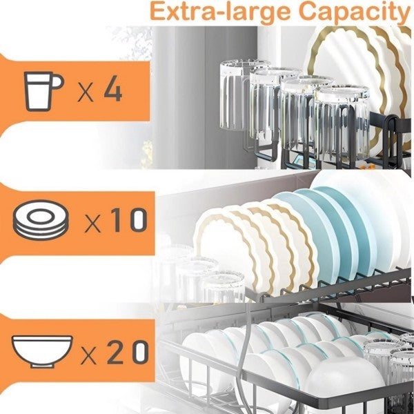 Water Filter Rack 4 Filter Kitchen Countertop Water Filter Rack for Home Use – KitchenNGo