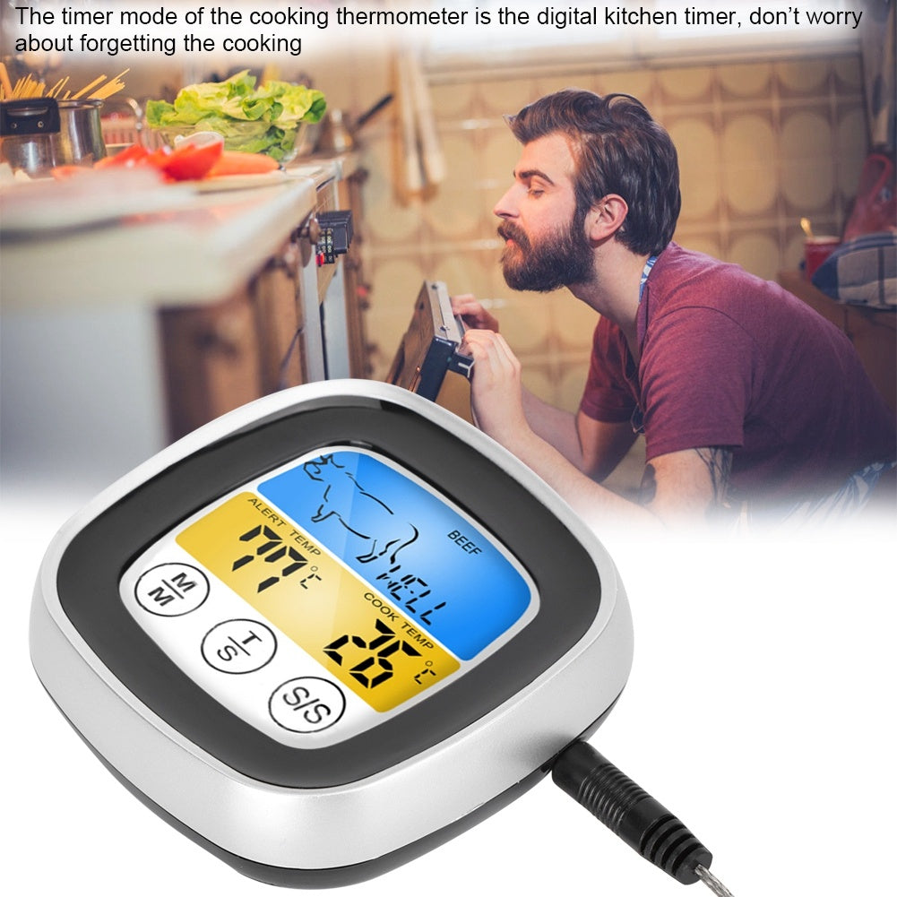 Meat Thermometer Instant Read Food Thermometer Digital Cooking Thermometer for Oven Kitchen
