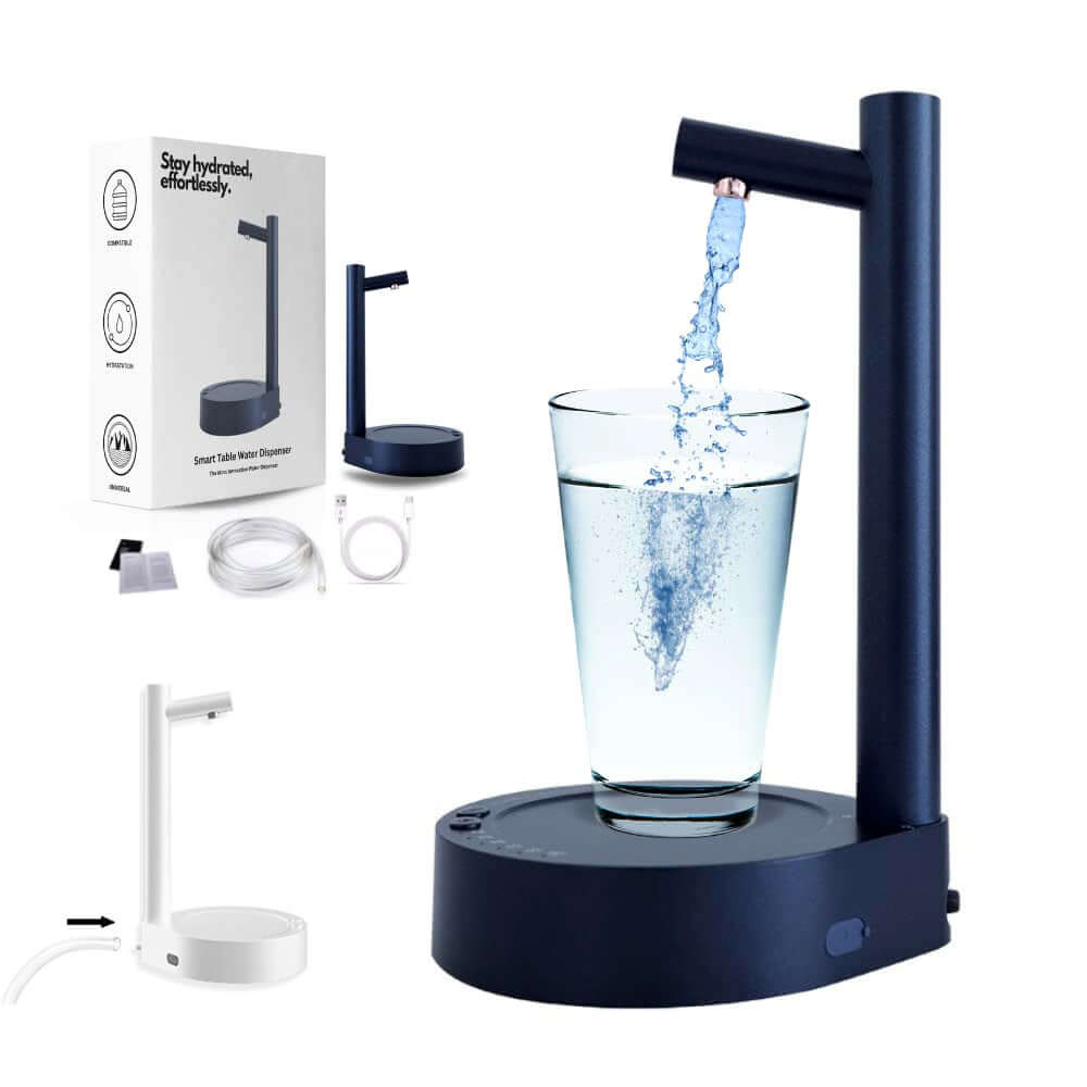 Desk Dispenser Electric Water Gallon Automatic Water Bottle Dispenser Rechargeable Water DispenserRechargeable Electric Desk Water Bottle Dispenser